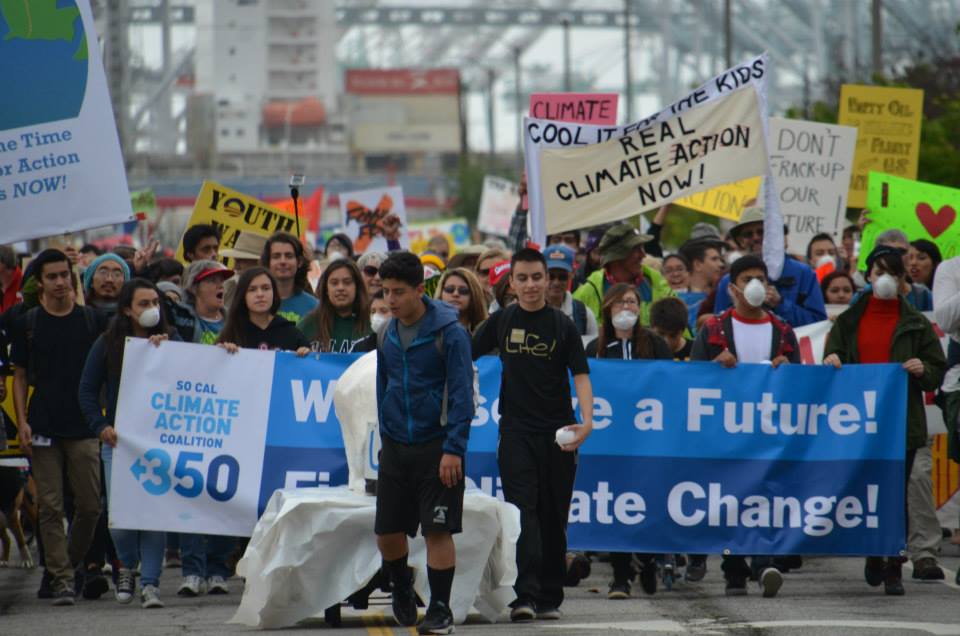 Great March for Climate Action, Los Angeles,SoCal 350