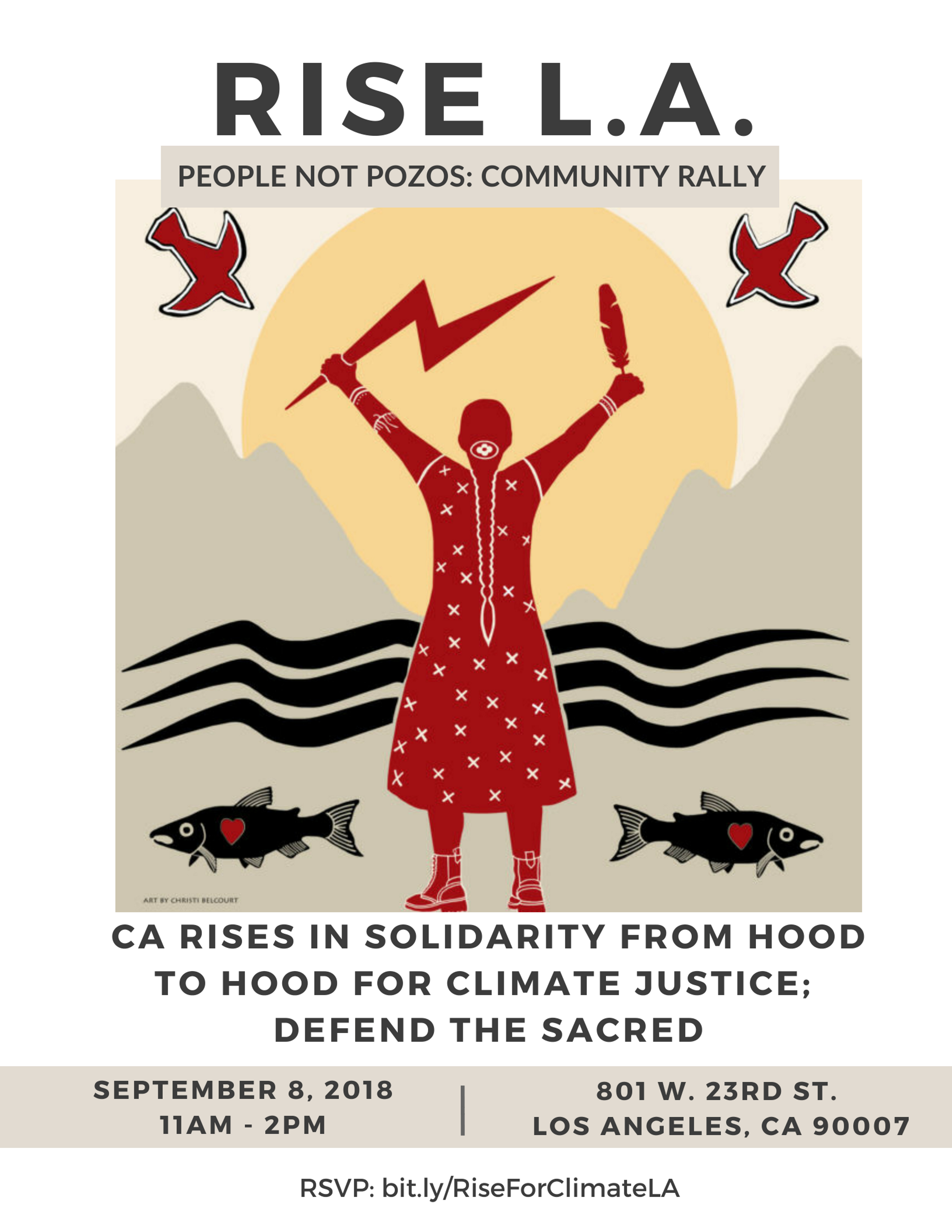 Rise for Climate Jobs and Justice, Los Angeles